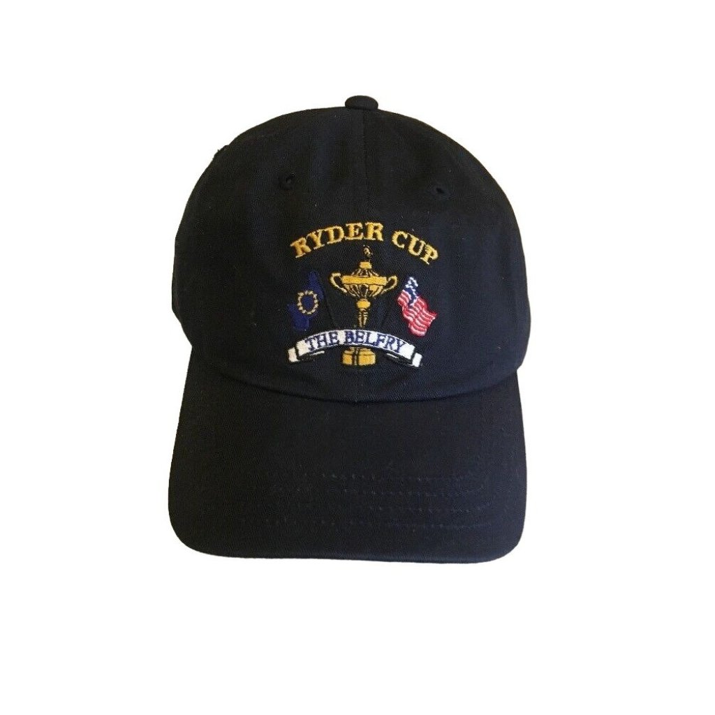 Ryder Cup Golf Hat Cap Strapback Usa The Belfry Pga Navy Blue